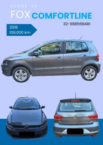Volkswagen Fox Comfortline 1.6 Flex 8V 5P 2018