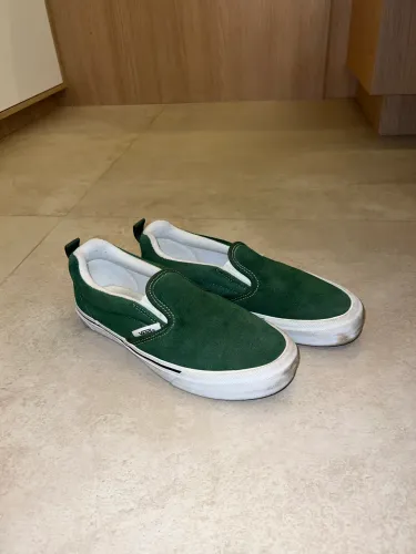 Vans knu slip verde tamanho 38