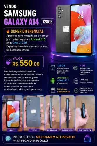 Smartphone Samsung Galaxy A14