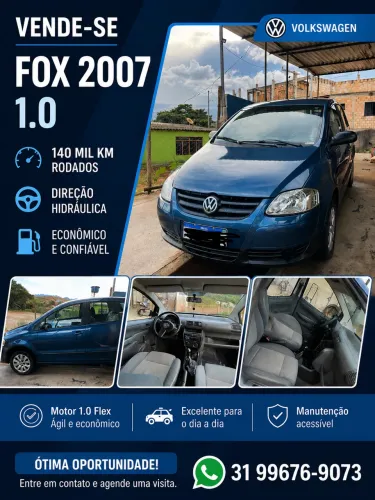 Volkswagen Fox City 1.0 MI/ 1.0mi Total Flex 8V 5P 2007