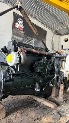 MOTOR COMPLETO SCANIA 112/113 CAMINHAO OU DRAGA ESTACIONARIO