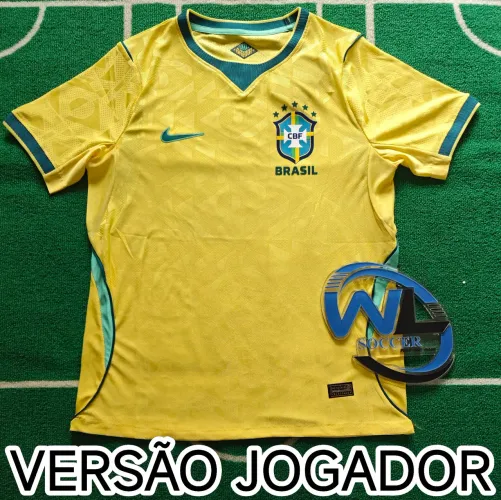 Camisa Jogador Brasil I 2026 - Copa do Mundo