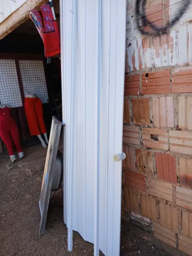 Porta sanfonada pvc