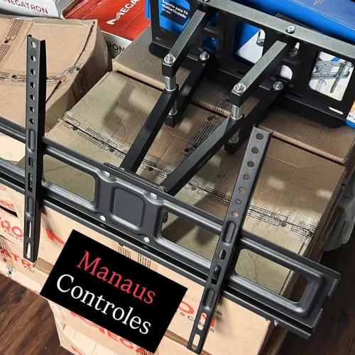Suporte Articulado Tv 37 - 80 Braço Duplo - Ultra Resistente