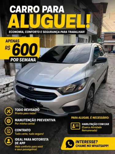 Alugue! Ideal para aplicativo / R$ 600 a semana