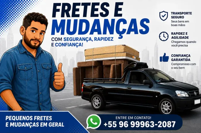 Frete e mudança