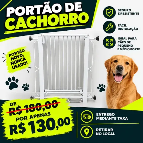 Portão para Cachorro