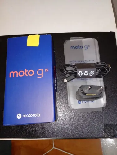 Celular moto G 15/128GB c/nota fiscal 500rs ZAP *