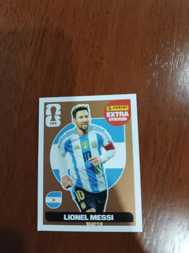 Figurinha Extra bronze Messi