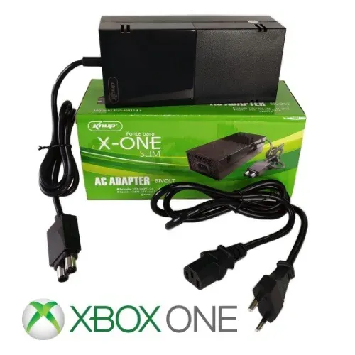 Fonte de Alimentacao Xbox One Slim Bivolt 100V -240V