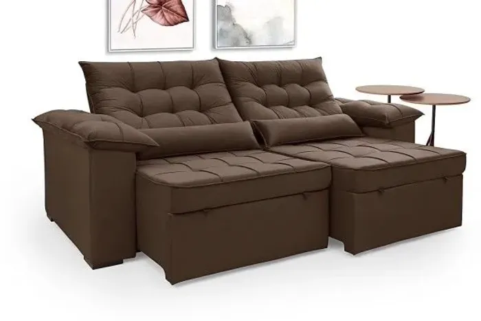Sofá INFINITY 2.20 Marrom