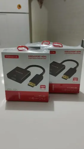 Cabo Adaptador Conversor Display Port Dp Para Hdmi ?<br><br>TOMAT