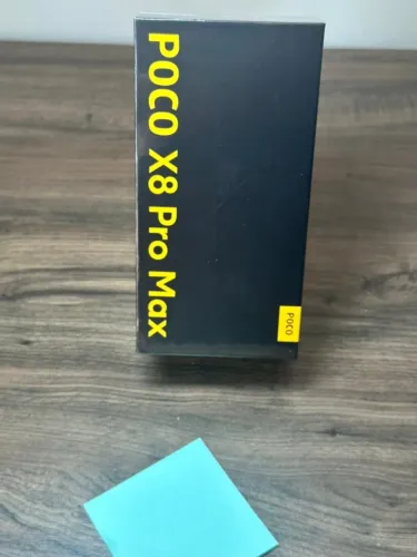 POCO X8 PRO MAX 512GB + 12GB RAM - LACRADO ! NOVO ! + FONE Bluetooth