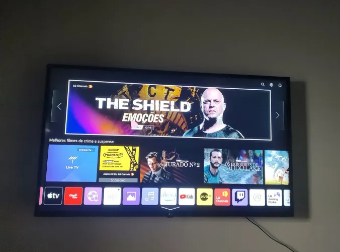 SMART TV LG 4K 55 POLEGADAS - COM "IA" E CONTROLE SMART MAGIC 