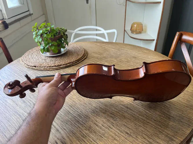 ? Violino 4/4 em ótimo estado - R$ 550,00 .