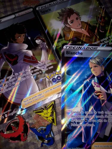 Pokémon Go Broche cartas Jumbo