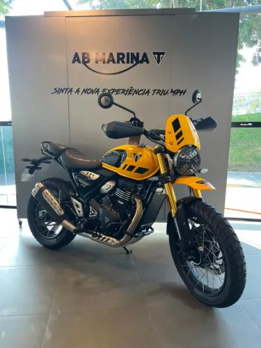 TRIUMPH SCRAMBLER 400 XC | 2025/2026 | 850 KM | ÚNICO DONO