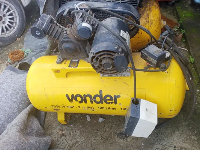 Compressor 200 bar motor trifásico semi novo