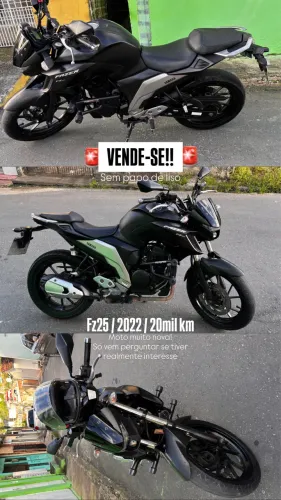 Fz25 PREÇO PRA VENDER LOGO! Moto muito nova