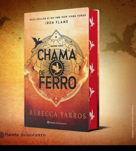 Livro chama de ferro capa dura