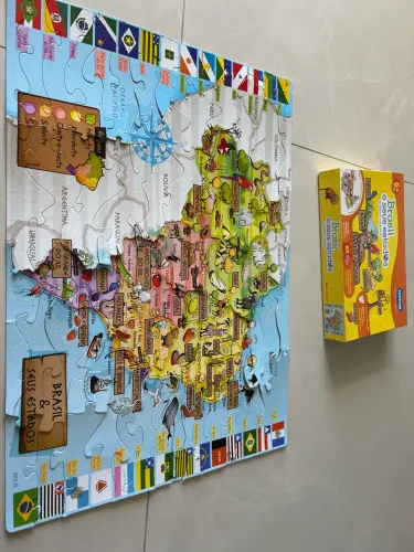 Quebra cabeça Brasil e seus estados