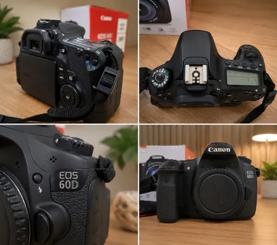 CANON EOS 60D + LENTE 18-55mm + LENTE 50mm