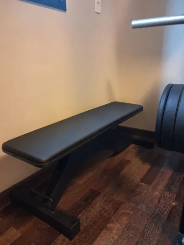 Banco reto para academia treino