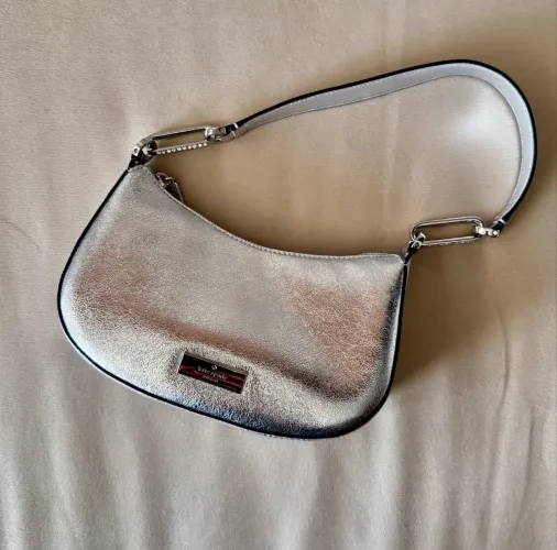 Kate spade - Bolsa de ombro metálica Nina / original / EUA