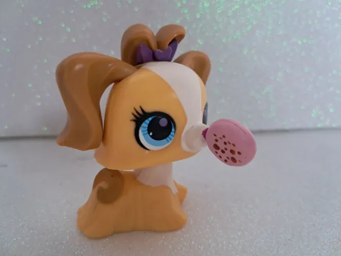  Miniatura Maltese Dog-  Littlest Pet Shop - Hasbro LPS