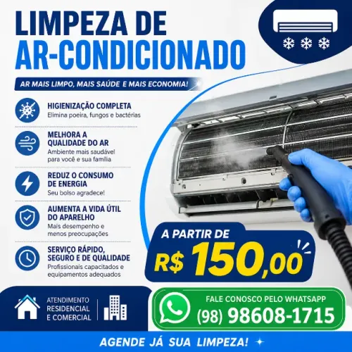 LIMPEZA DE AR- CONDICIONADO