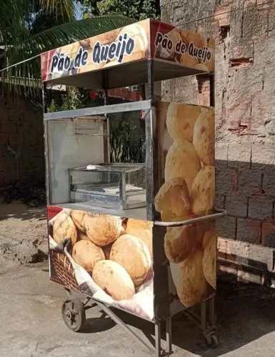 Carrocinha de pão de queijo