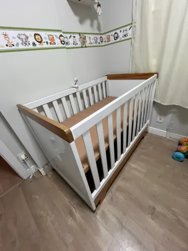 Berço Peroba Retrô Americano 3 X 1