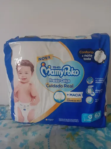Fralda-Calças Mamy Poko G 60 fraldas