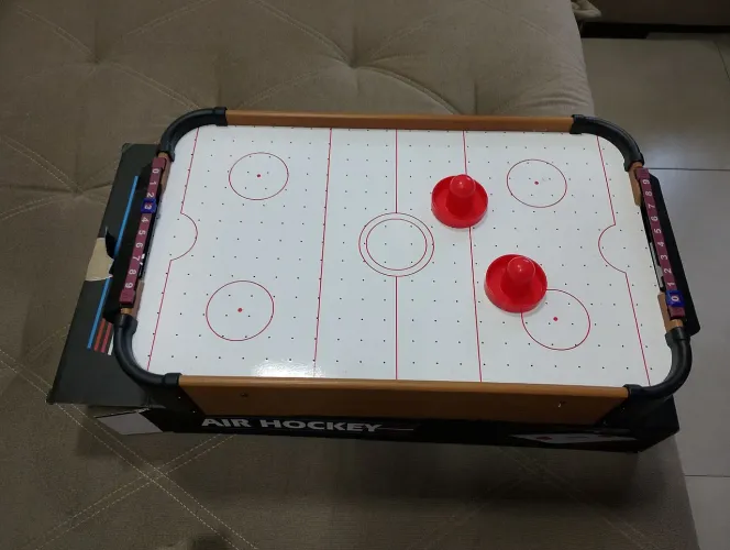 Mini mesa de Air hockey ou Air game