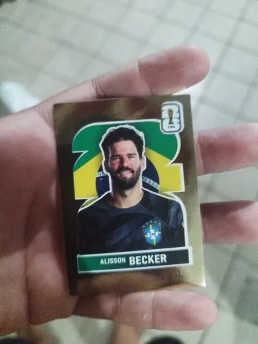 Figurinha dourada da copa card especial FIFA world Cup 2026