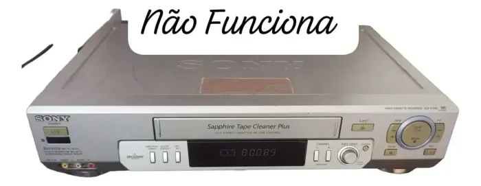 Video Cassete Sony Slv-ex8sbr - 7 Cabeças - Sucata # (Usado)