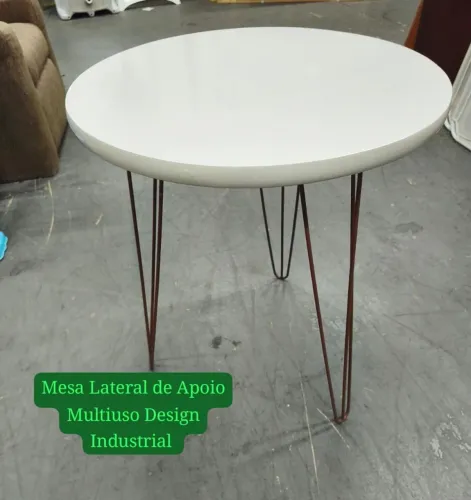 MESA DE APOIO MULTIUSO DESIGN INDUSTRIAL