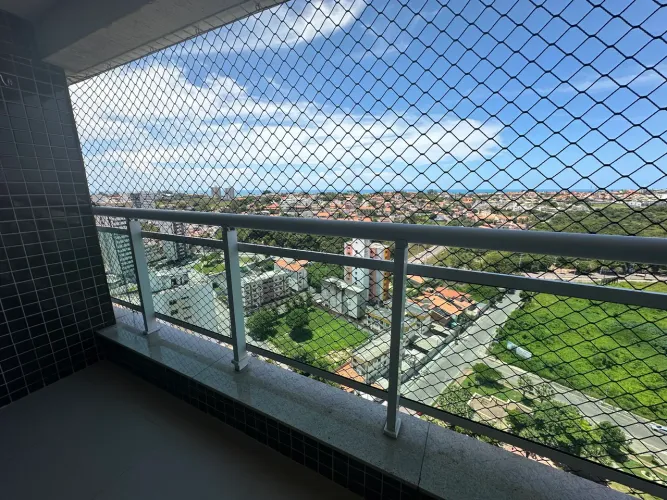Belíssima vista, andar alto, projetado, 3 suítes, ao lado do shopping Rio Mar