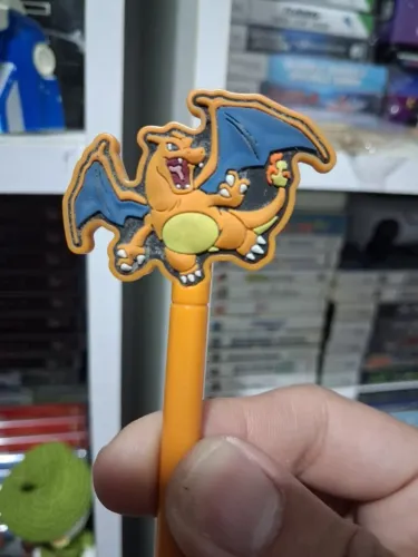 Charizard Caneta Stylus Nintendo Ds Original 2016
