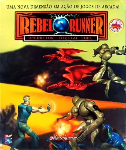 cd de jogo rebel runner operation digital code ficção lacrado de fabrica 27cx
