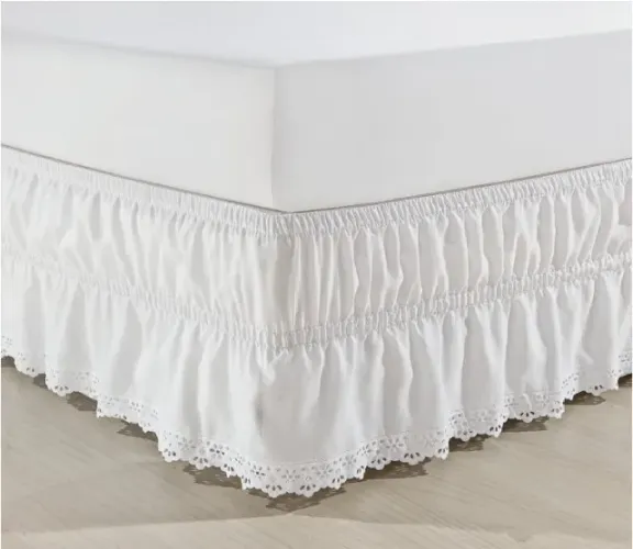 Saia para box casal de até 1,90m x 1,40m x 35 cm altura