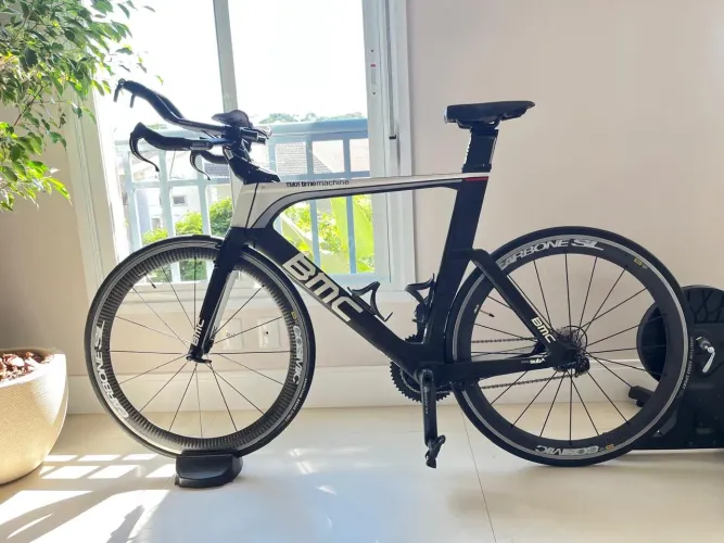 Bike TT BMC TM1 Triatlo em carbono Tam. 56