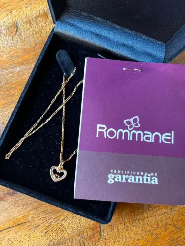 Colar Cravejado Rommanel 