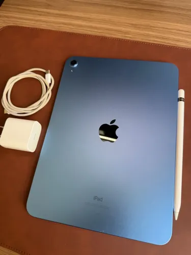 Apple iPad (10a Geração) 10.9 Wi-fi 64gb Azul+ Apple Pencil