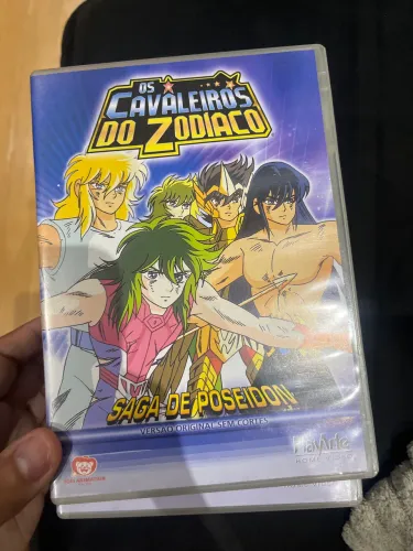DVD Saga Poseidon Cavaleiros dos zodíaco 