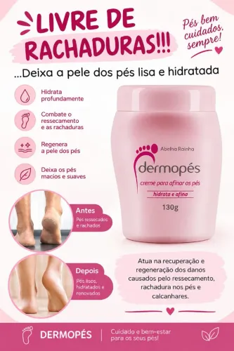 Crêem dermopés abelha rainha hidrata e afina 130g