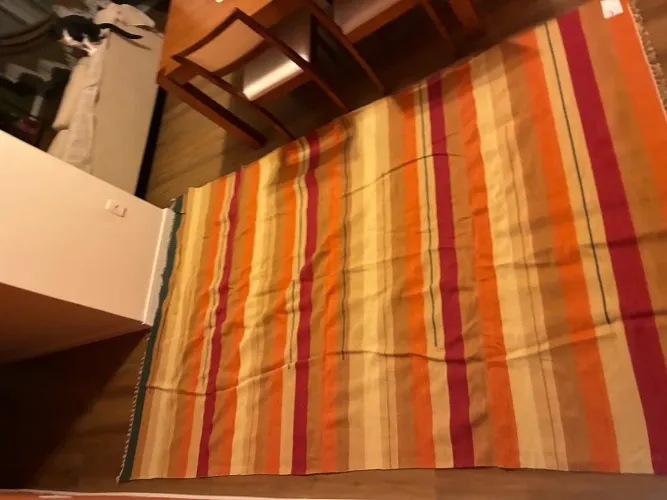 Tapete grande de algodão grosso Índia