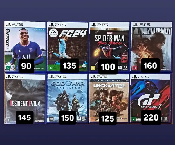 Jogos PS5