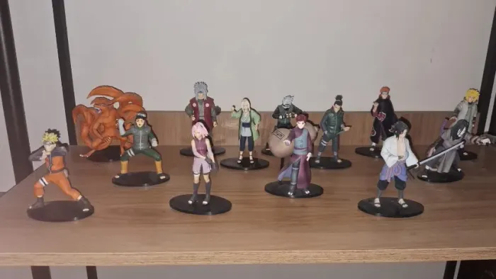 Coleção Planeta DeAgostini Naruto. 13 Action Figures Originais.