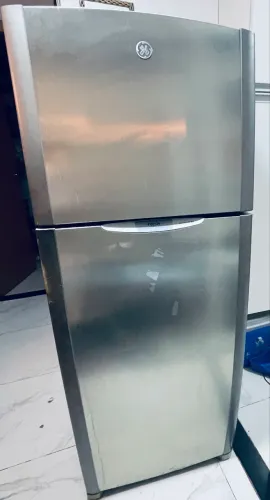 Geladeira Duplex Inox GE Smart Fresh System